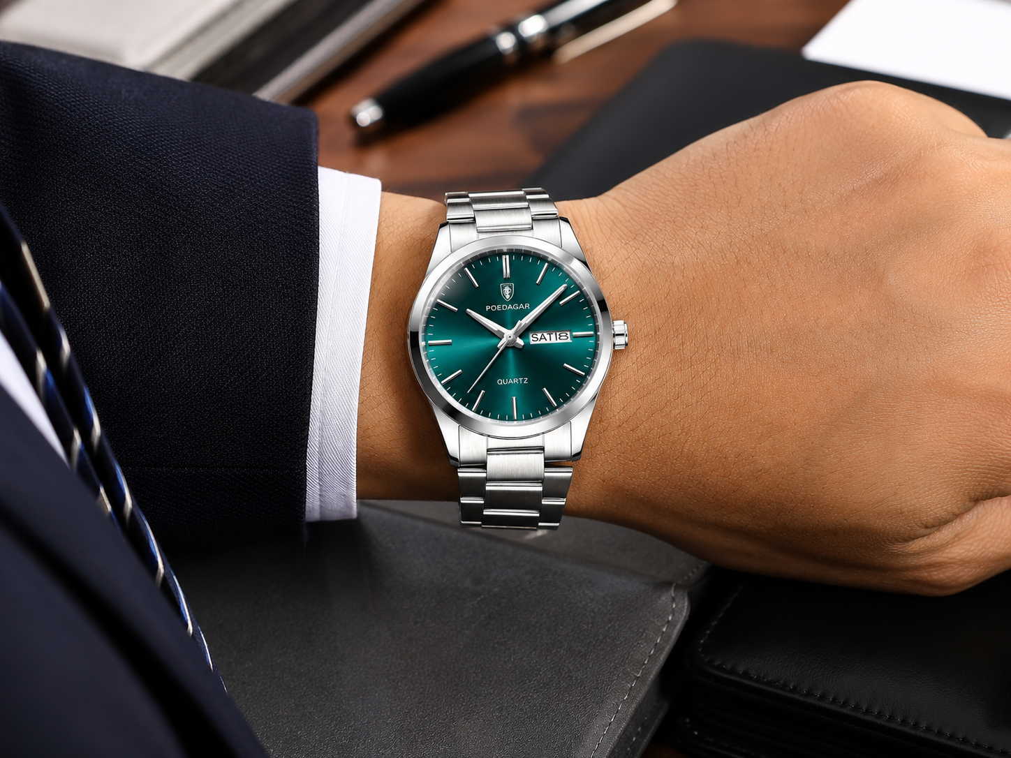 Reloj Poedagar elegante Premium